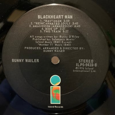 Bunny Wailer - Blackheart Man picture 5