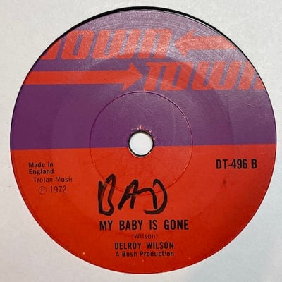 Dennis Alcapone, Delroy Wilson - Swinging Along / My Baby Is Gone picture 2