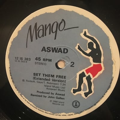 Aswad - The Message / Set Them Free picture 4