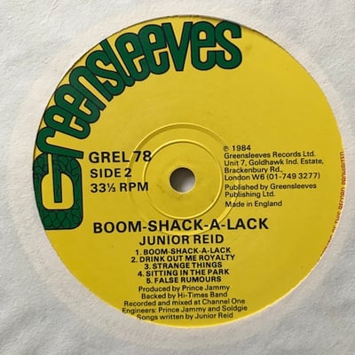 Junior Reid - Boom-Shack-A-Lack picture 4