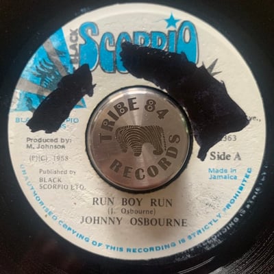 Johnny Osbourne - Run Boy Runpicture