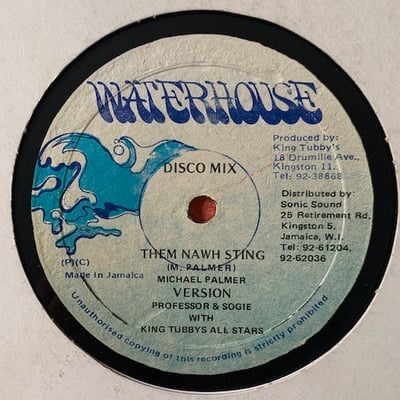 Sugar Minott, Michael Palmer - Hard Time Rock / Them Nawh Sting picture 2