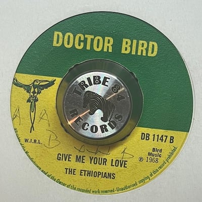 The Ethiopians - Engine 54  / Give Me Your Love picture 2