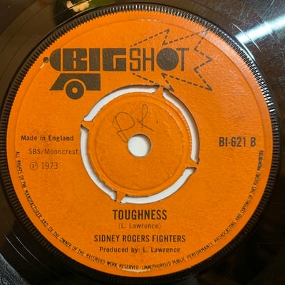 Sidney Rogers Fighters - Don't Throw Stones / Toughness picture 2