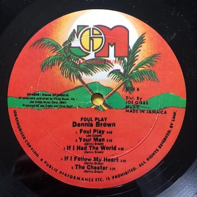 Dennis Brown - Foul Play picture 3