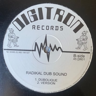 Ras Tweed, Radikal Dub Sound - Against It / Dubolique picture 2