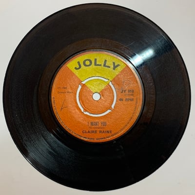 Claire Raine - I Want You / La-La-La picture 2