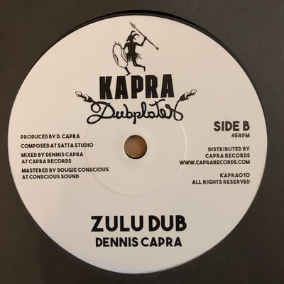 Dub Defender, Dennis Capra - Zulu Tribe picture 2