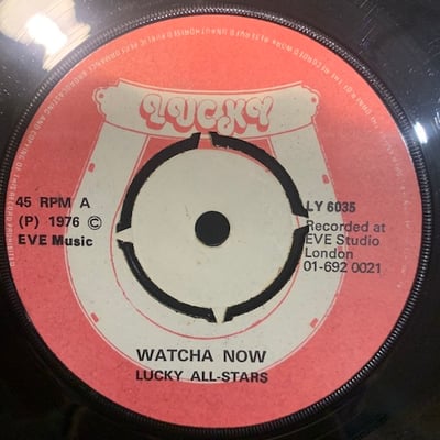 Al Vassell, Lucky All Stars - Happy Christmas / Watcha Now picture 2