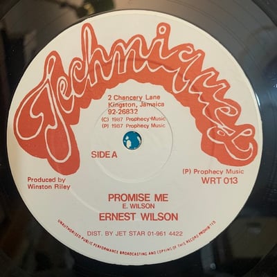 Ernest Wilson - Promise Me picture 4