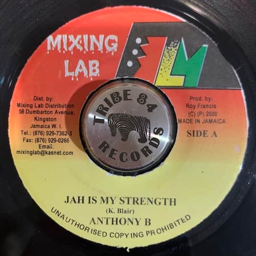 Anthony B – Jah Is My Strength