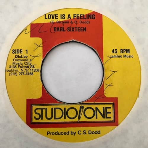 Earl Sixteen – Love Is A Feeling