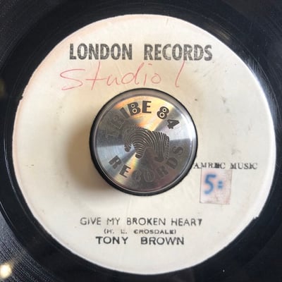 Tony Brown - Give My Broken Heart picture 3