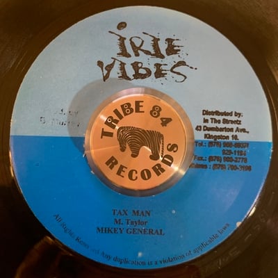 Pinchers, Mikey General - Log It On / Tax Man picture 2