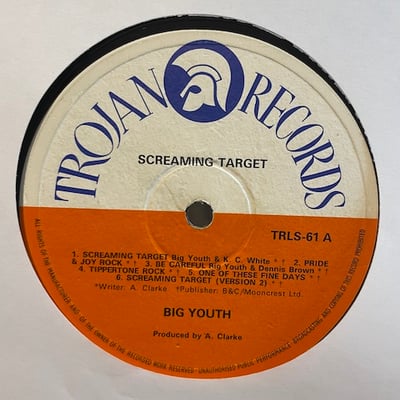 Big Youth - Screaming Target picture 4
