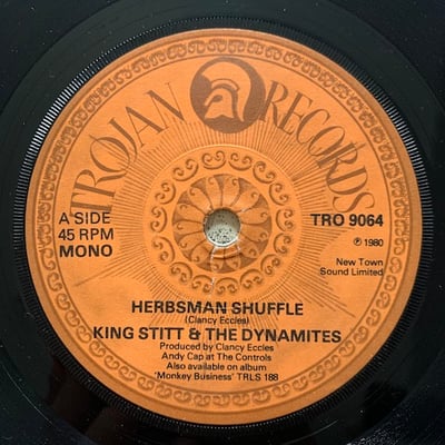 King Stitt, The Dynamites - Herbsman Shuffle picture 3