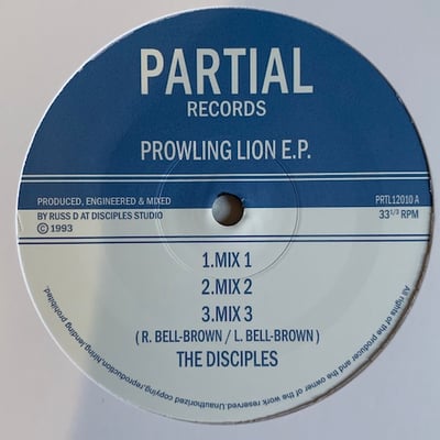 The Disciples - Prowling Lion E.P. picture 2