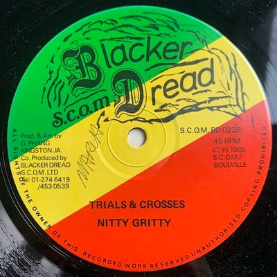 Josey Wales, Nitty Gritty - Undercover Lover / Trials & Crosses picture 2