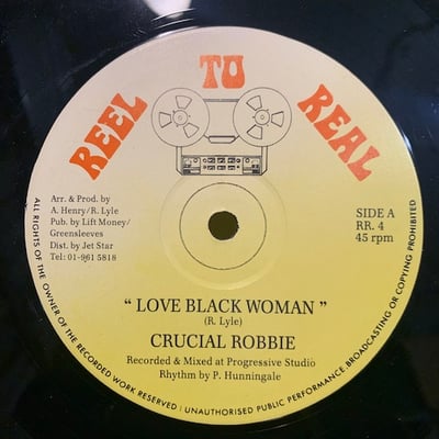 Crucial Robbie - Love Black Woman / Passport Full Of Stamppicture