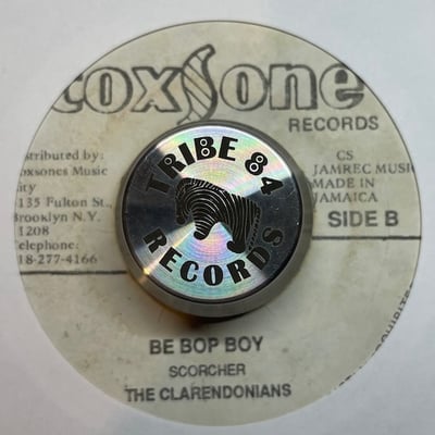 The Clarendonians - Rudie Bam-Bam / Be Bop Boy picture 2