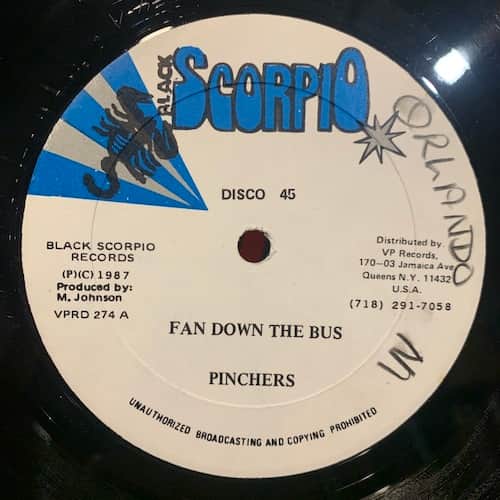 Pinchers – Fan Down The Bus