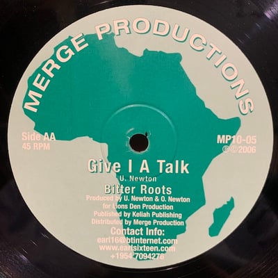 Bitter Roots - Revalation Time / Give I A Talk picture 2