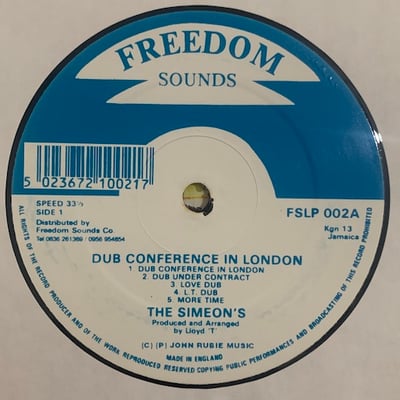 The Simeons - Dub Conference In London picture 4