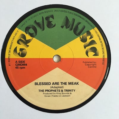 The Prophets, Trinity, Tommy McCook - Blessed Are The Meak / Stepping High picture 2