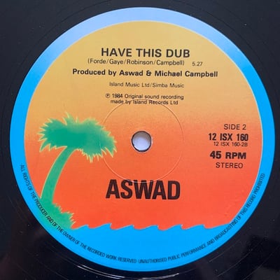 Aswad - Dub Chase picture 2