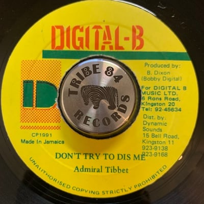 Admiral Tibet - Don't Try To Dis Mepicture