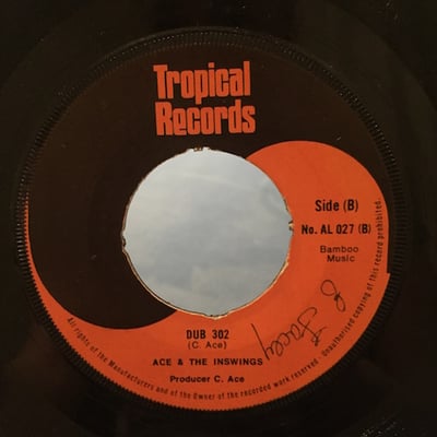 Charley And May, Ace & The Inswings - Lawrence Rowe Strokes / Dub 302 picture 2