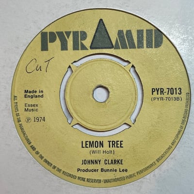 Johnny Clarke - My Desire / Lemon Tree picture 2