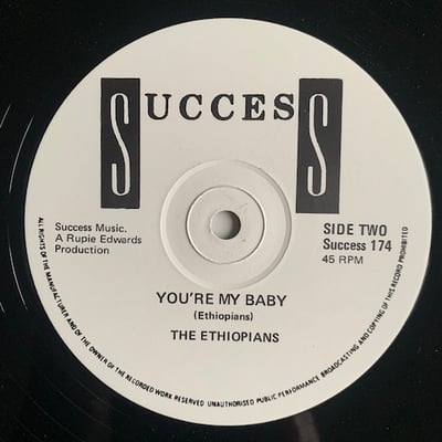 The Ethiopians - Solid As A Rock / You're My Baby picture 2