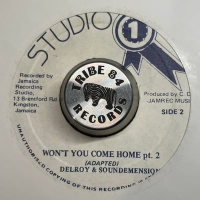 Delroy Wilson - Won't You Come Home picture 2