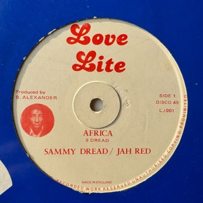 Sammy Dread, Jah Red - Africa picture 2