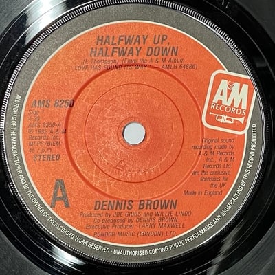 Dennis Brown - Halfway Up Halfway Down picture 3