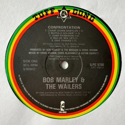 Bob Marley & The Wailers - Confrontation picture 3