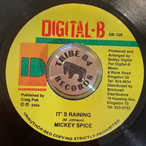 Mikey Spice – It's Raining
