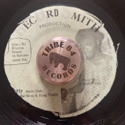 Tapper Zukie, Lloydie Slim, King Tubby - Judge I O Lord I. N. R. I. / Clearly State Dub picture 2