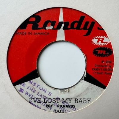 Roy & Paulette, Roy Richards - Since You're Gone / I've Lost My Baby picture 2
