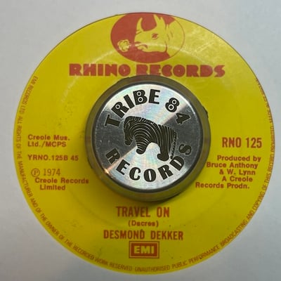 Desmond Dekker - Busted Lad / Travel On picture 2