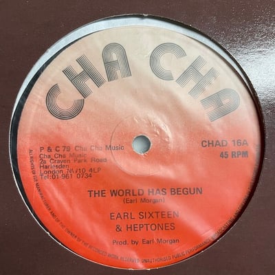 Earl Sixteen, The Heptones - The World Has Begun / Make Up Your Mind picture 2