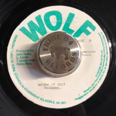 Vincent Taylor & The Revealers, The Revealers - Hard Time / Work It Out picture 3