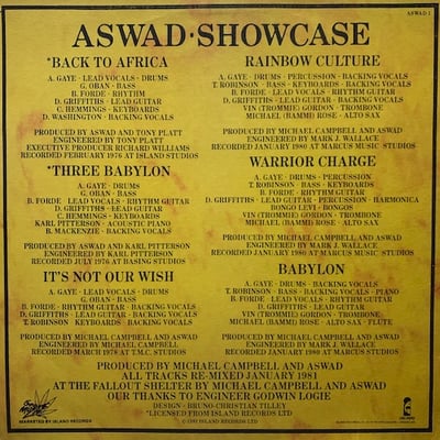 Aswad - Showcase picture 2