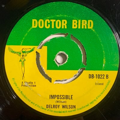 Delroy Wilson - Give Me A Chance / Impossible picture 2
