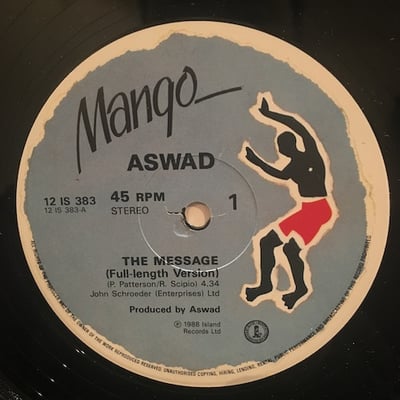 Aswad - The Message / Set Them Free picture 3