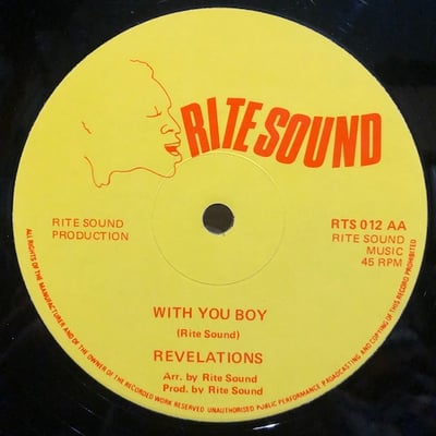 Revelation - Jah Feeling / With You Boy picture 2