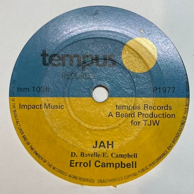 Errol Campbell - Jah Man picture 2