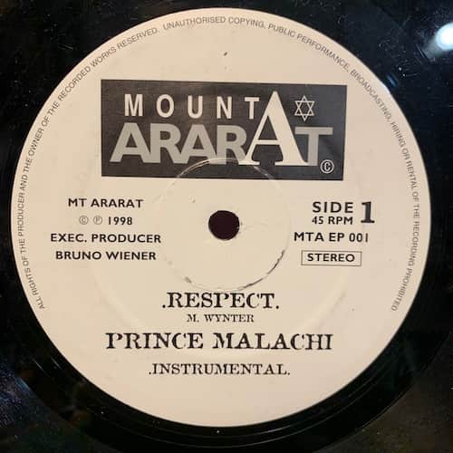 Prince Malachi – Respect / Leave It To Jah