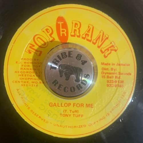 Tony Tuff – Gallop For Me